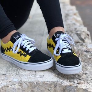 charlie brown vans